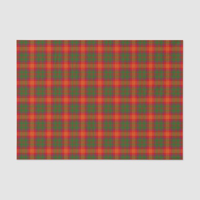 Papel De Seda El clan quema el tartán (Anverso)