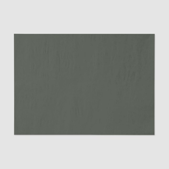 Papel De Seda El cobre tiñe de verde profundo (Anverso)