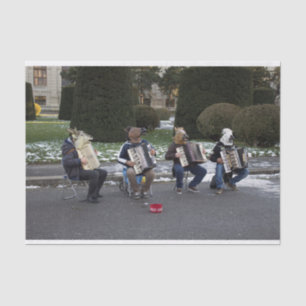 Papel De Seda El concierto de los animales