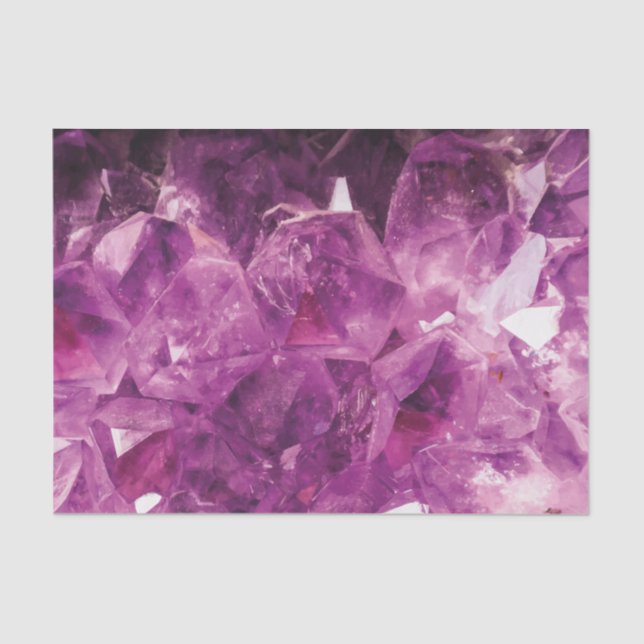 Papel De Seda El cristal violeta (Anverso)