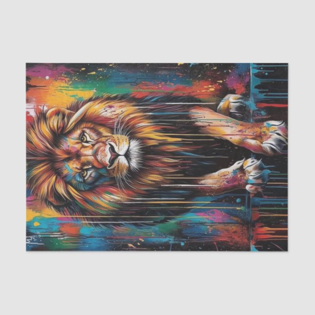 Papel De Seda El Den1 del León (Anverso)