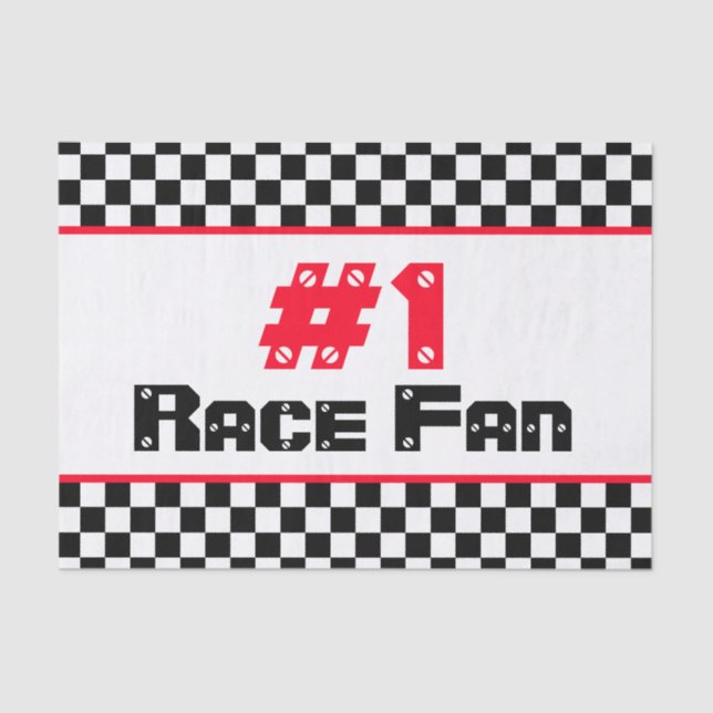 Papel De Seda El deporte negro y blanco inspirado (Anverso)