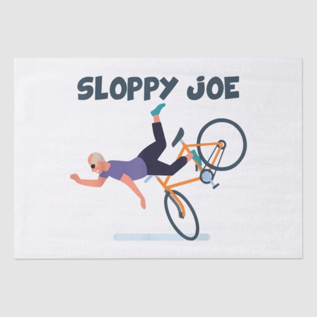Papel De Seda El descuidado Joe Funny Biden Shiroppy Funn (Anverso)