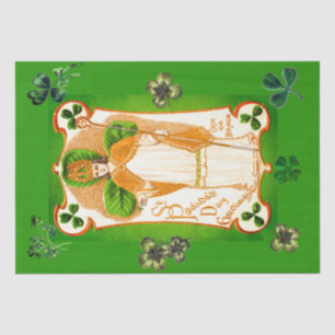 PAPEL DE SEDA EL DÍA DE SAN PATRICK, VERDES VERDES VERDES VERDES