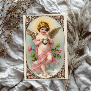 Papel De Seda El día de San Valentín de ángel cupido victoriano 