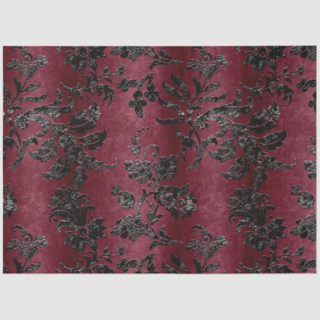 Papel De Seda El diseño de la serie Black Velvet 1 (Anverso)