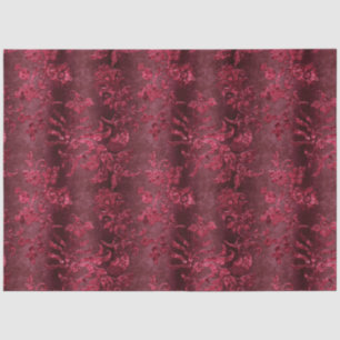 Papel De Seda El diseño de la serie Borgoña de terciopelo 3