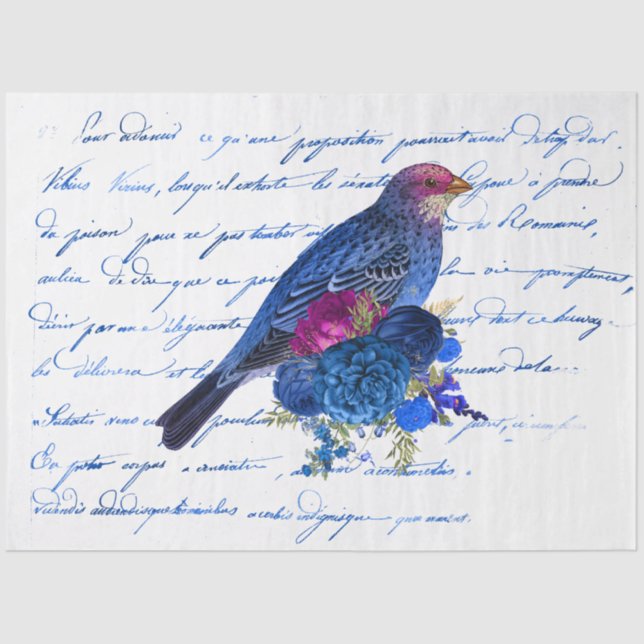 Papel De Seda El diseño de la serie Bouquet 103 (Anverso)