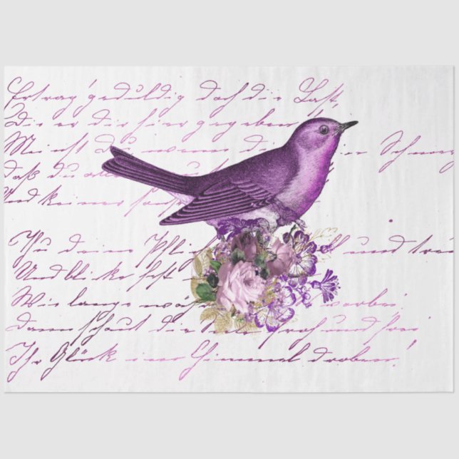 Papel De Seda El diseño de la serie Bouquet 126 (Anverso)