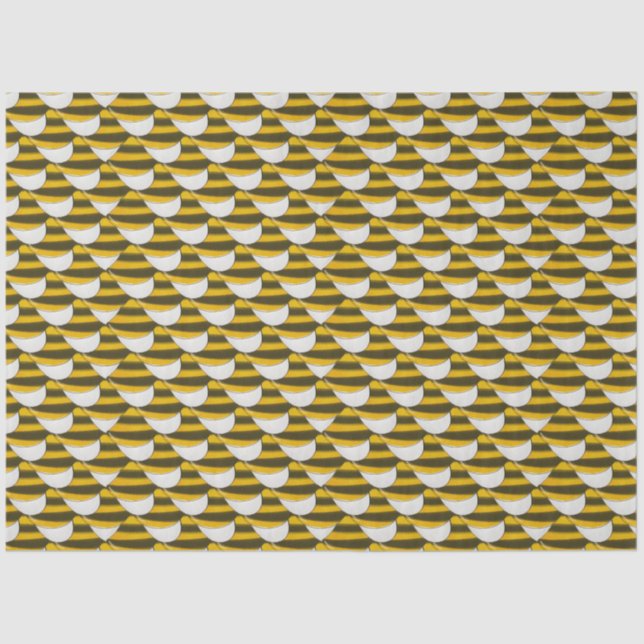 Papel De Seda El diseño de la serie Bumble Bee and Honey 13 (Anverso)