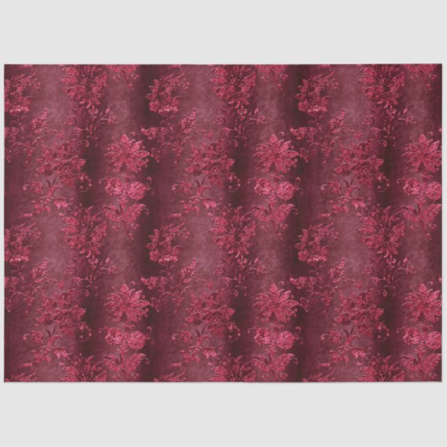 Papel De Seda El diseño de la serie Claret Velvet 5 (Anverso)