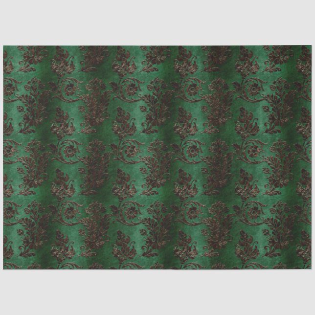 Papel De Seda El diseño de la serie de terciopelo de bronce 10 (Anverso)