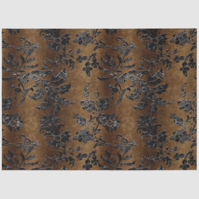 Papel De Seda El diseño de la serie de terciopelo negro 2 (Anverso)