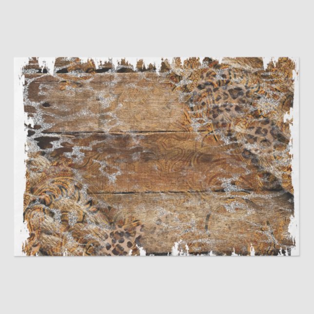 Papel De Seda El diseño de la serie occidental 14 (Anverso)