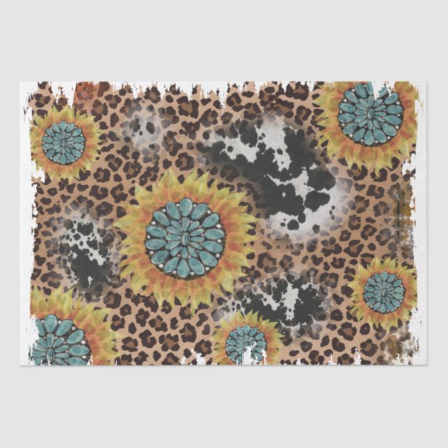 Papel De Seda El diseño de la serie occidental 26 (Anverso)