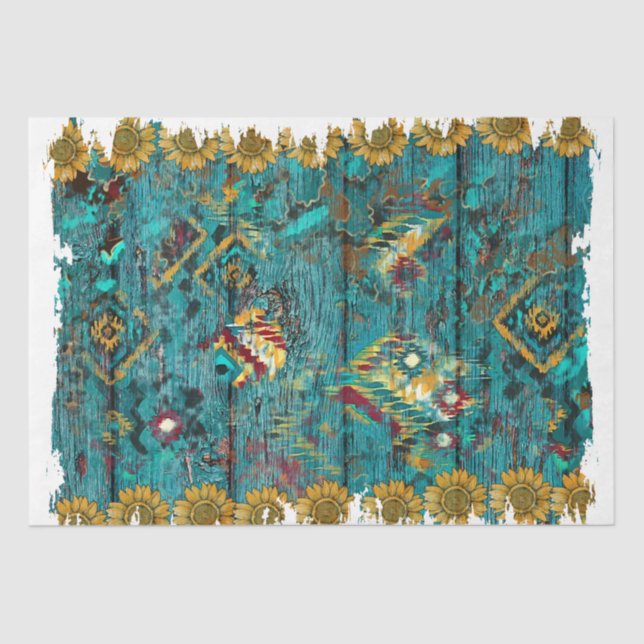 Papel De Seda El diseño de la serie occidental 27 (Anverso)