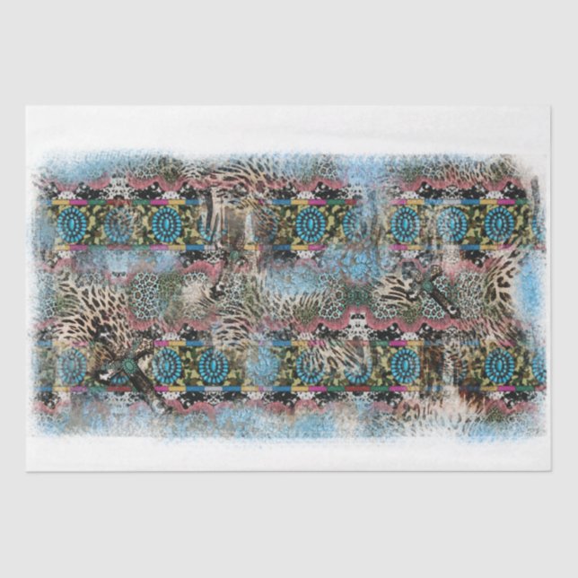 Papel De Seda El diseño de la serie occidental 29 (Anverso)