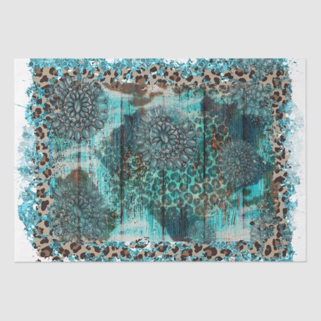 Papel De Seda El diseño de la serie occidental 32 (Anverso)