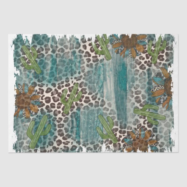 Papel De Seda El diseño de la serie occidental 7 (Anverso)