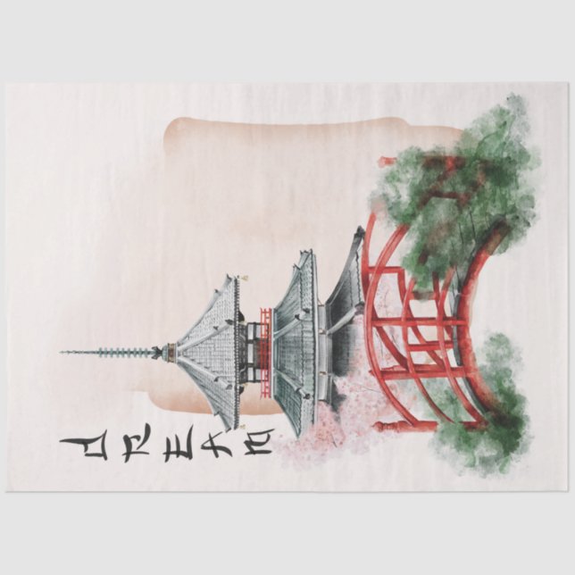 Papel De Seda El diseño de la serie Okinawa 10 (Anverso)