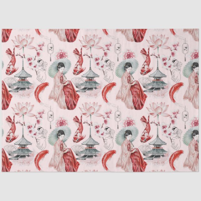 Papel De Seda El diseño de la serie Okinawa 5 (Anverso)