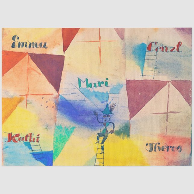 Papel De Seda El don Giovanni bávaro, Klee (Anverso)