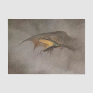 Papel De Seda “El dragón despierta” de Theodor Kittelsen