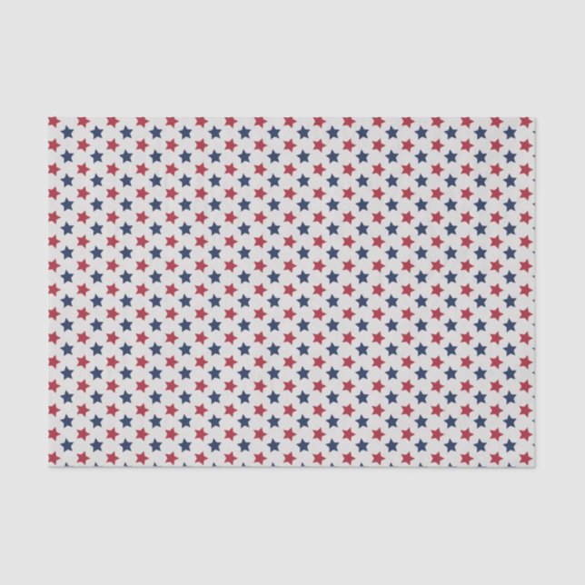 Papel De Seda El el blanco rojo y azul (Anverso)