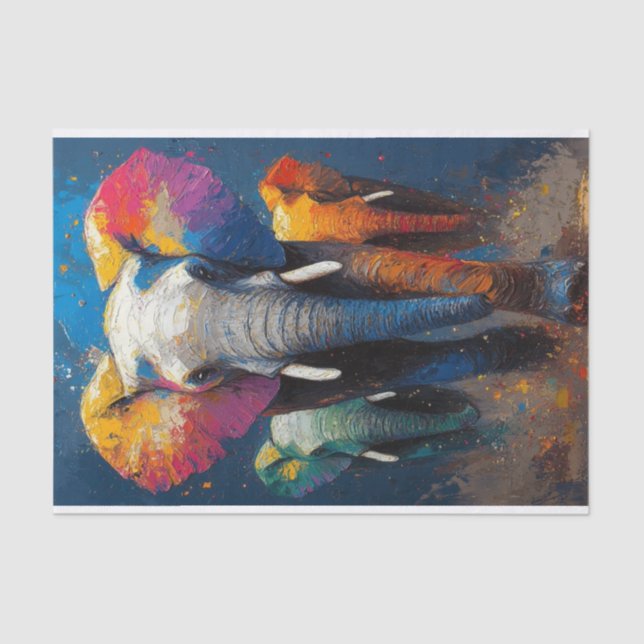 Papel De Seda El elefante Lyfe10 (Anverso)