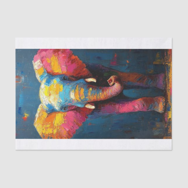 Papel De Seda El elefante Lyfe11 (Anverso)