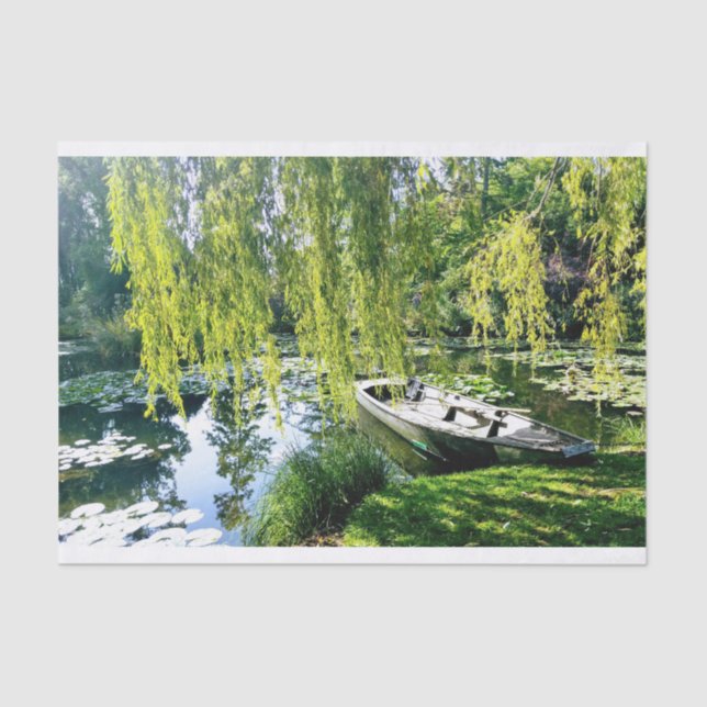 Papel De Seda El estanque de Monet (Anverso)