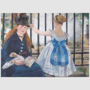 Papel De Seda El ferrocarril, Edouard Manet