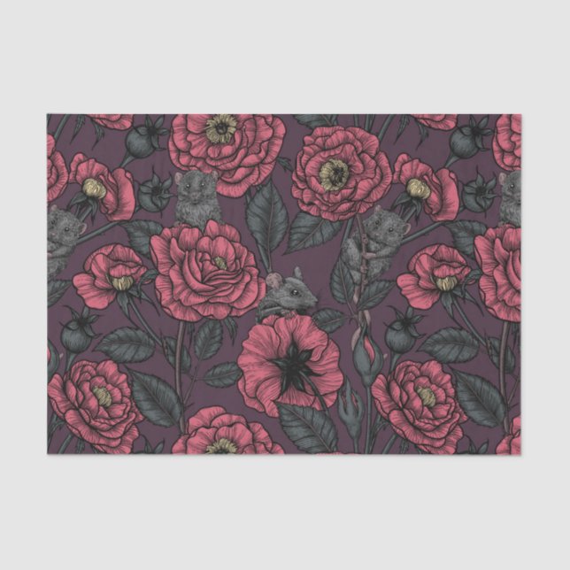 Papel De Seda El fiesta de ratones (Anverso)