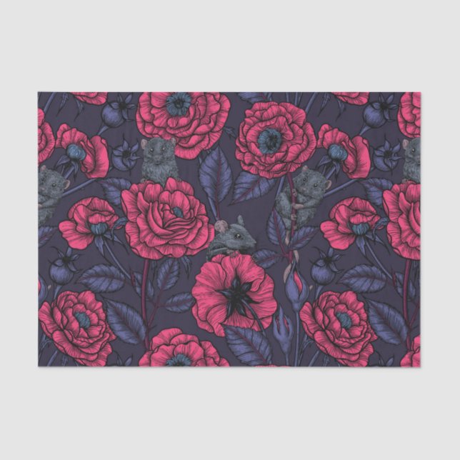 Papel De Seda El fiesta de ratones (Anverso)