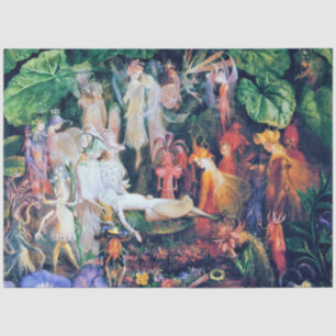 Papel De Seda El funeral de la hada, John Anster Fitzgerald