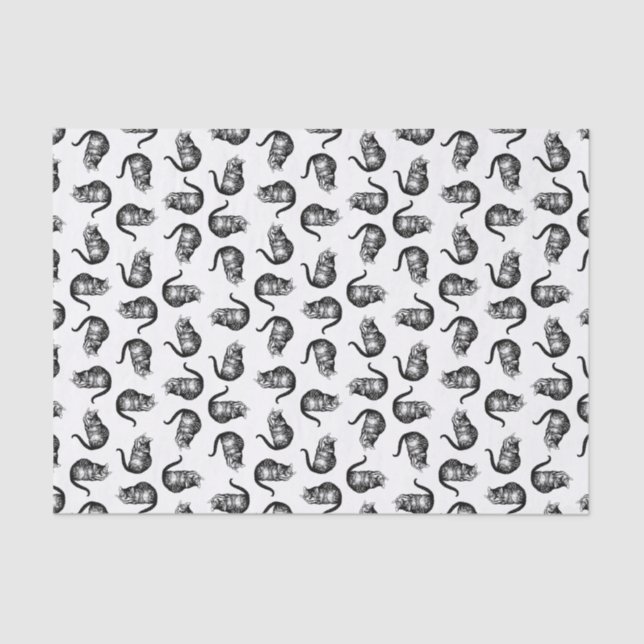 Papel De Seda El gato de Cheshire Alicia en el PERSONALIZADO de  (Anverso)