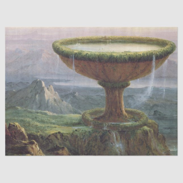 Papel De Seda El goblet del Titan - Thomas Cole (Anverso)