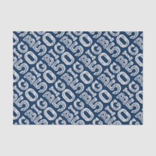 Papel De Seda El gran 50 cumpleaños número cincuenta