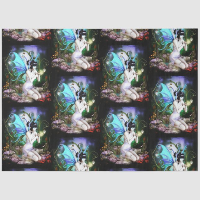 Papel De Seda El hada y la luciérnaga (Anverso)