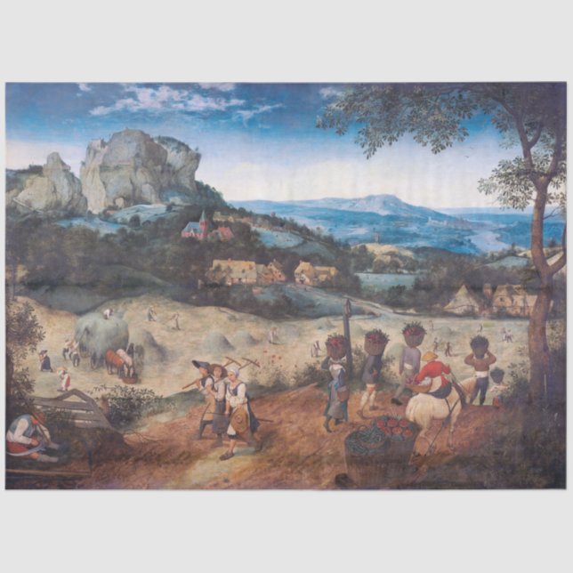 Papel De Seda El Haymake, Pieter Bruegel (Anverso)