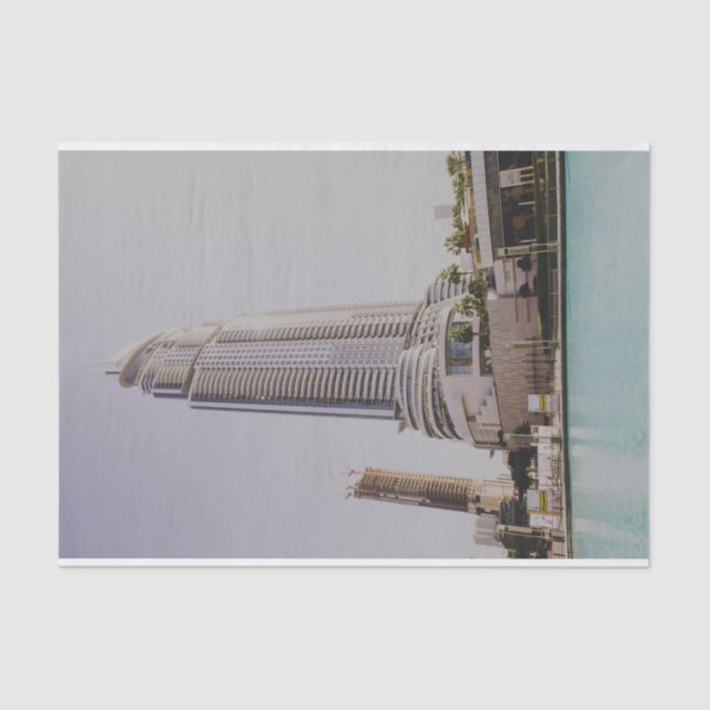 Papel De Seda El hotel Address Downtown Dubai (Anverso)