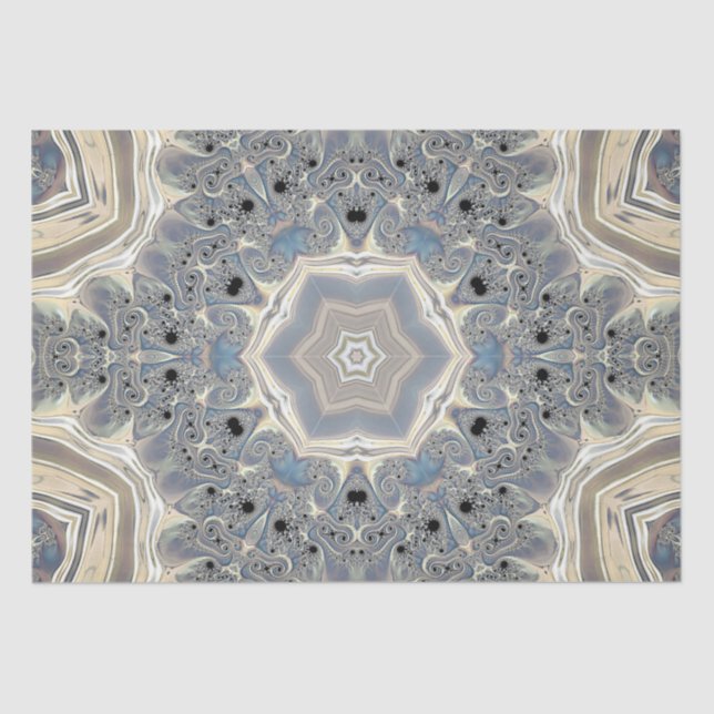 Papel De Seda El impulso de un sueño fractal (Anverso)