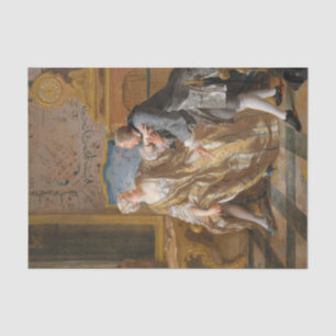 Papel De Seda El jardín de Jean-Francois de Troy