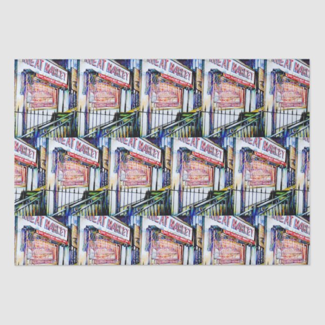 Papel De Seda El Jardín de la Sabiduría de la Aldea Oriental (Anverso)