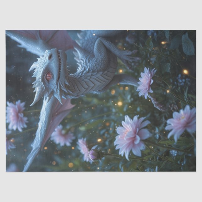 Papel De Seda El jardín del dragón (Anverso)