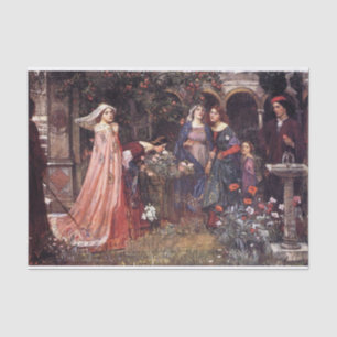 Papel De Seda El jardín encantado de John William Waterhouse