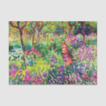 Papel De Seda El jardín Iris de Giverny, por Claude Monet<br><div class="desc">Por favor visite mi tienda para un diseño más interesante y más elección de color. => zazzle.com/iwheels*</div>