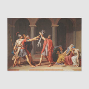 Papel De Seda El juramento del Horatii de Jacques-Louis David