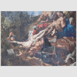 Papel De Seda El levantamiento de la cruz, Rubens