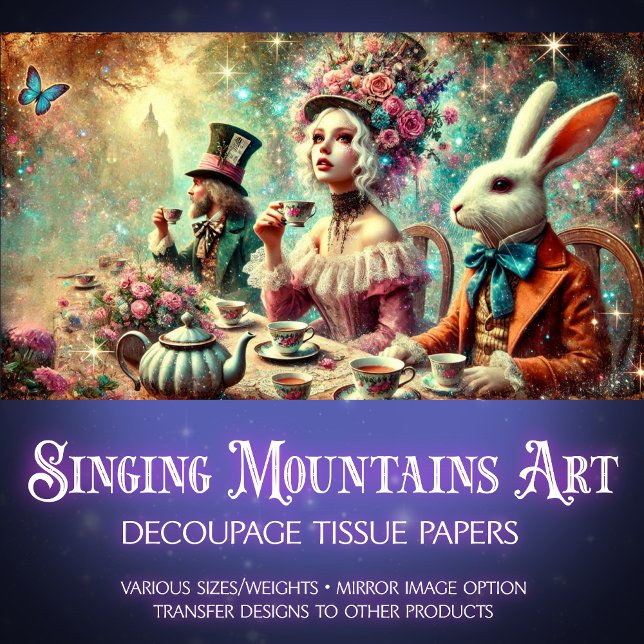 Papel De Seda El mágico Fiesta de té mal odio y el desconcierto  (Subido por el creador)